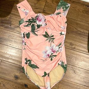 Albion Fit Off Shoulder One Piece Suit Like New
